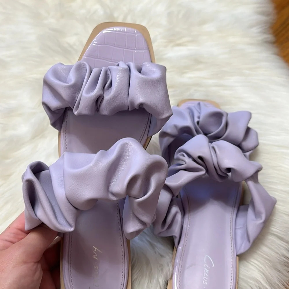 Circus NY purple square toe sandals - Picture 5 of 5